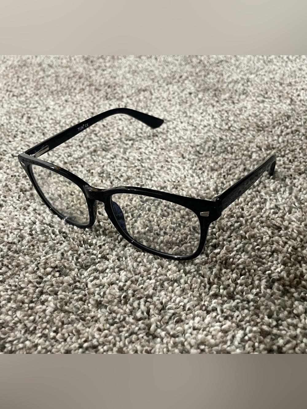 Women’s Black Square Blue Light Glasses - Classic Frame